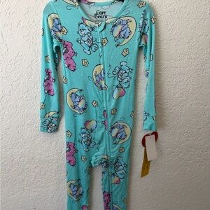 Care Bears One-Piece Sleeper Pajamas 3T